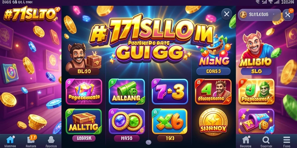 Screenshot gameplay 171SLOT dengan tema yang menarik dan fitur bonus.