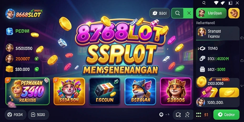Tangkapan layar menampilkan momen seru dalam permainan slot 8368SLOT.