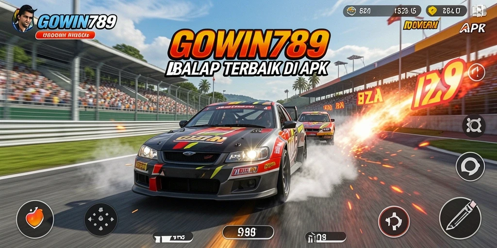 Gameplay GOWIN789 yang seru dan menegangkan saat balapan.