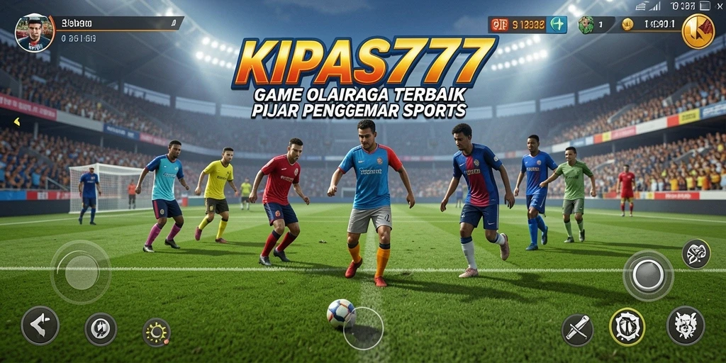 Screenshot KIPAS777 menunjukkan aksi seru dalam permainan olahraga.