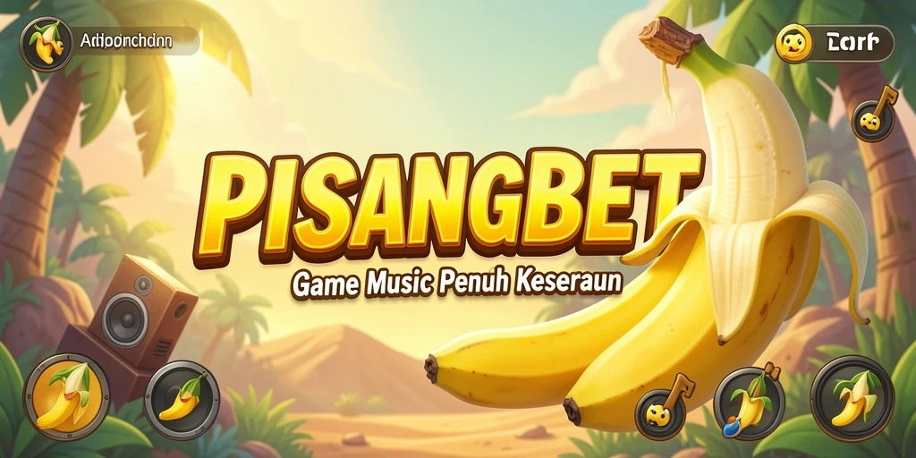 Screenshot gameplay PISANGBET memperlihatkan serunya permainan musik.