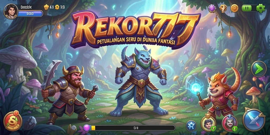 Gameplay petualangan menegangkan dalam REKOR777 dengan grafis cantik.