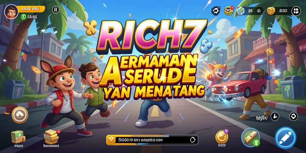 Tampilan gameplay seru dan menantang dari RICH7.