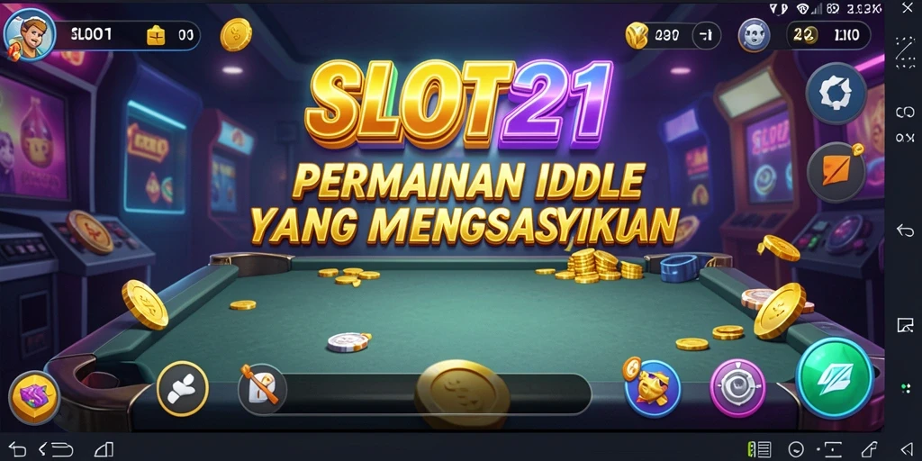Gameplay menarik dari SLOT21 yang menampilkan kesenangan dalam bermain idle.