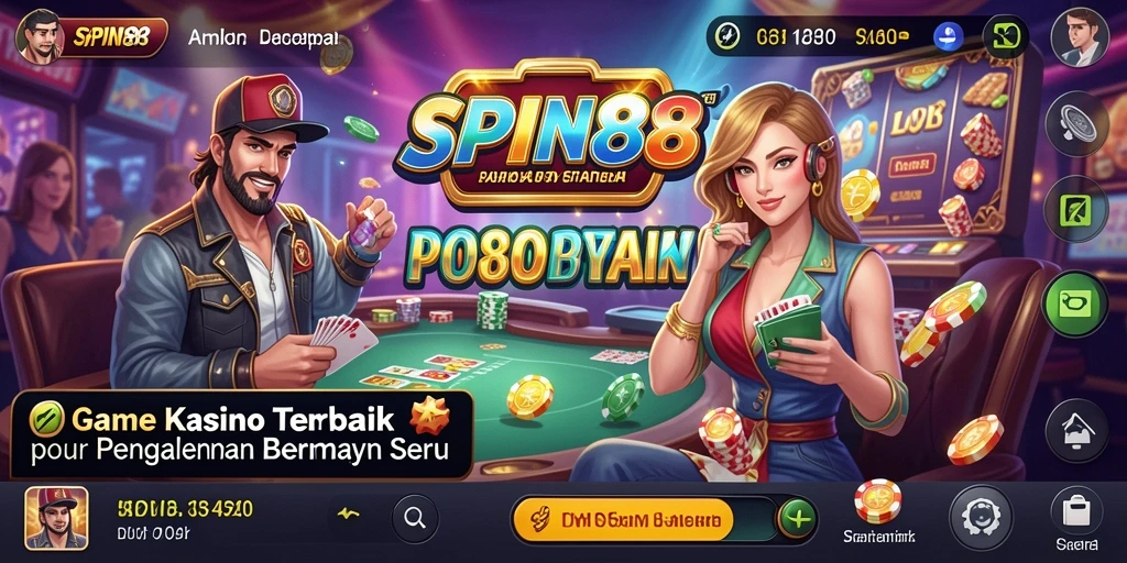 Tampilan gameplay SPIN88 yang menarik dan penuh aksi