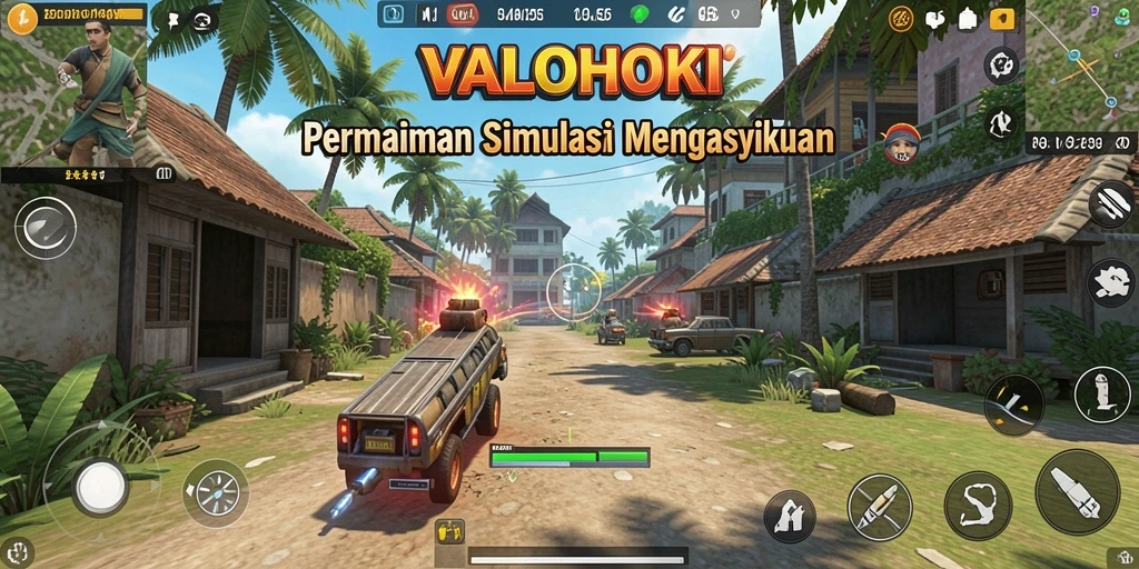 Tampilan gameplay VALOHOKI yang menarik dan penuh detail.