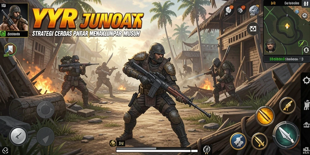 Tampilan gameplay YYRR yang menegangkan dan strategis.